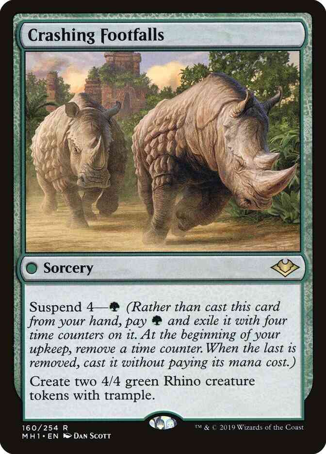 Crashing Footfalls [160] [Modern Horizons] [Non-Foil]