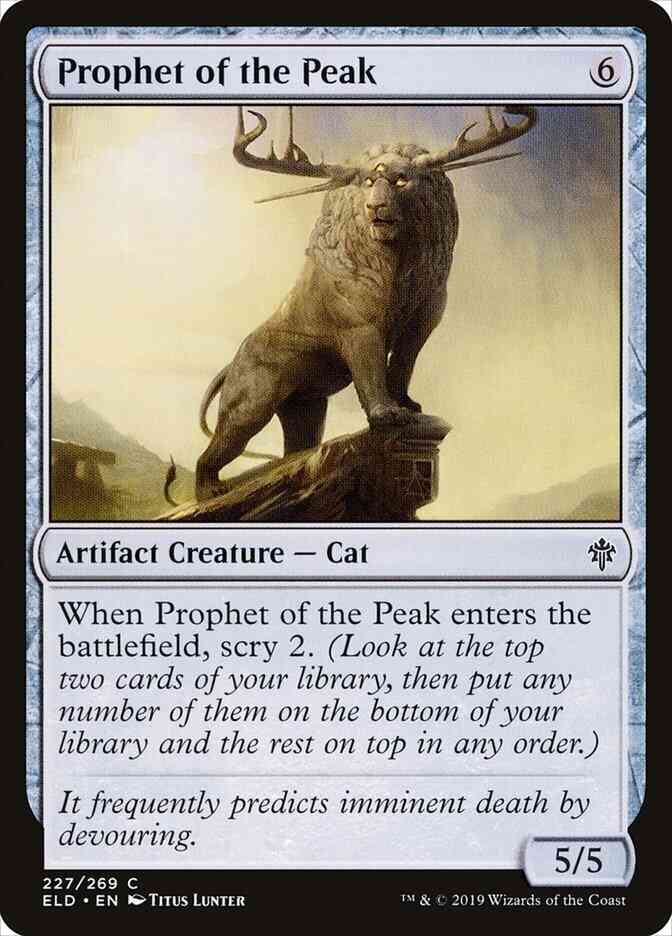 Prophet of the Peak [227] [Throne of Eldraine] [Non-Foil]