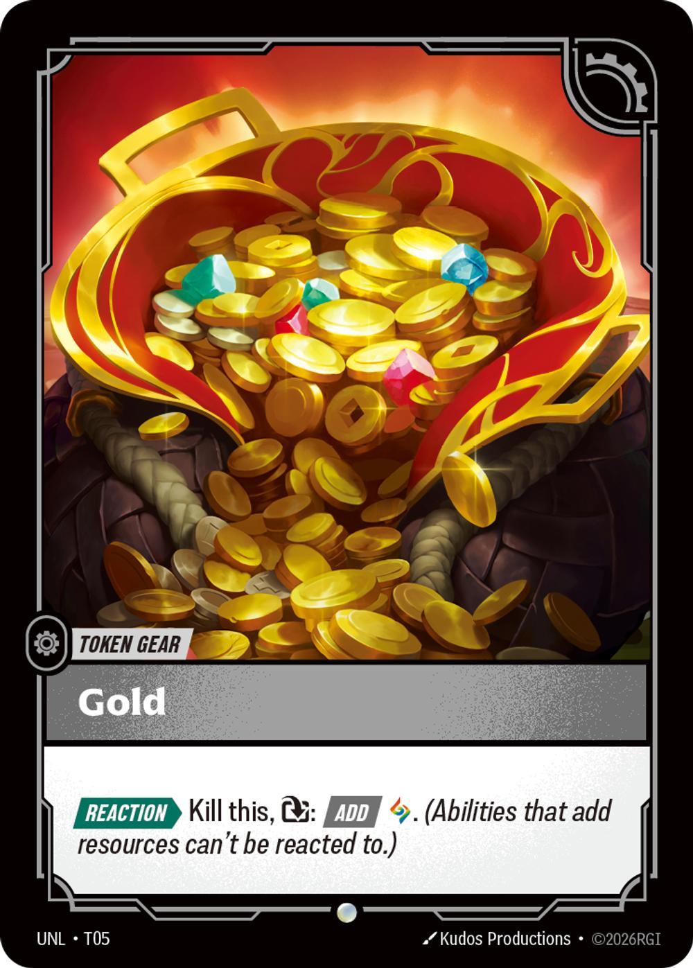 Gold Token // Reflection Token - T05 // T06 [Unleashed] [Non-Foil]