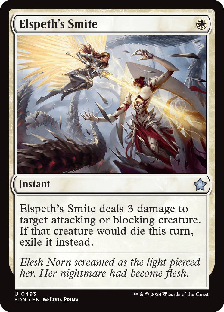 Elspeth's Smite [493] [Foundations] [Non-Foil]