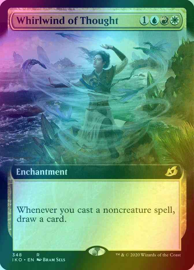 Whirlwind of Thought [348] [Extended Art] [Ikoria: Lair of Behemoths] [Foil]