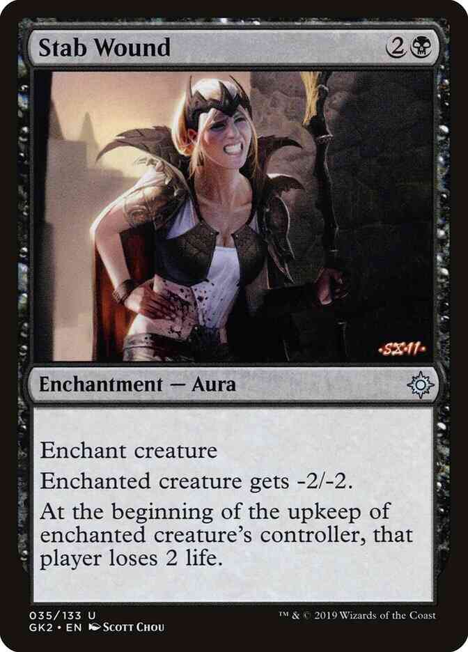 Stab Wound [35] [RNA Guild Kit] [Non-Foil]