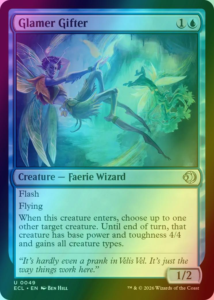 Glamer Gifter [49] [Lorwyn Eclipsed] [Foil]