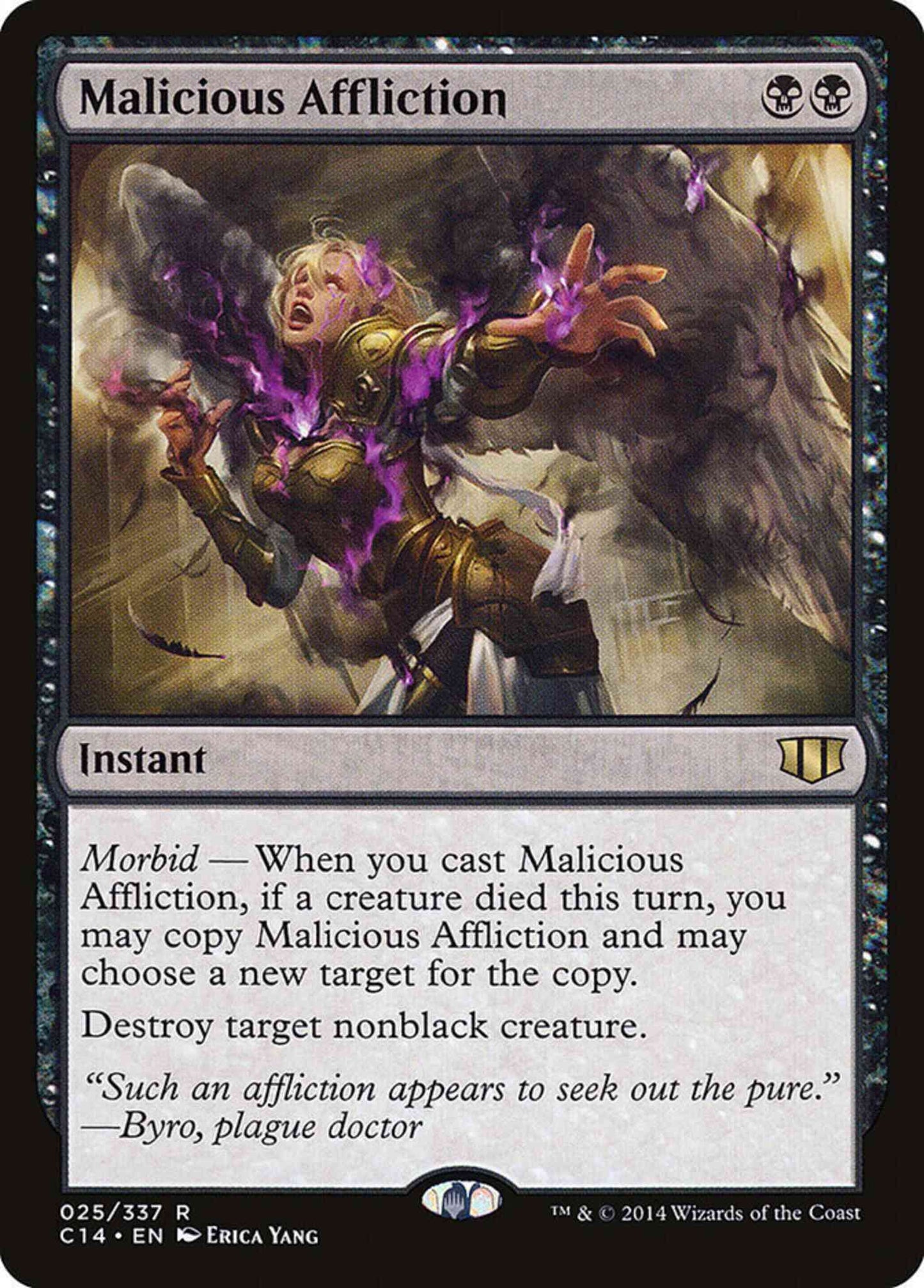 Malicious Affliction [25] [Commander 2014] [Non-Foil]