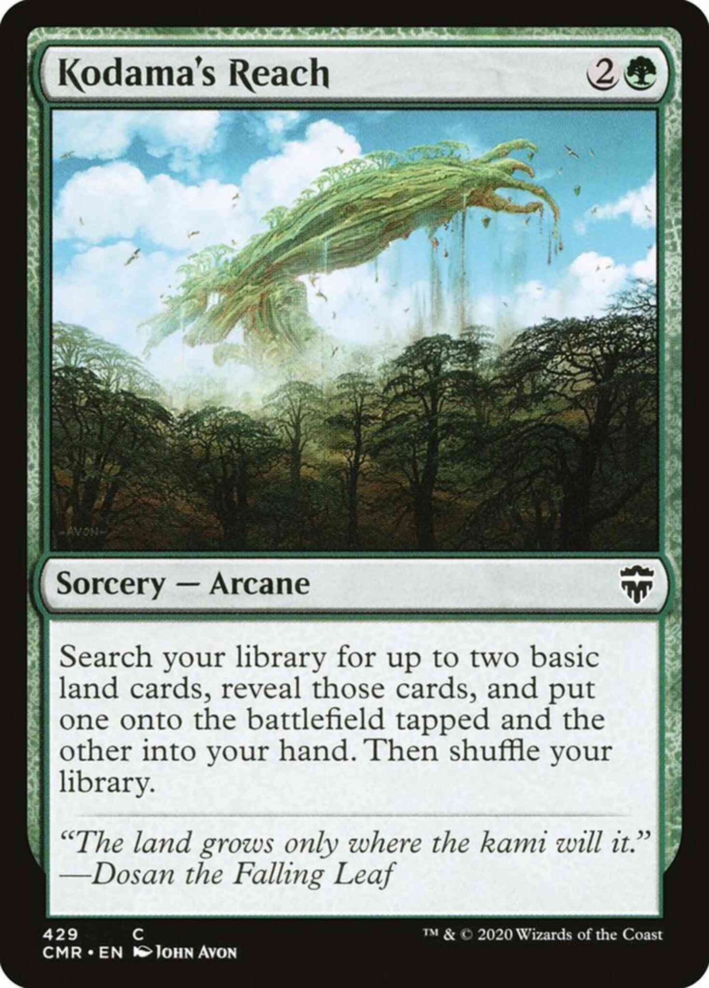 Kodama's Reach [429] [Commander Legends] [Non-Foil]