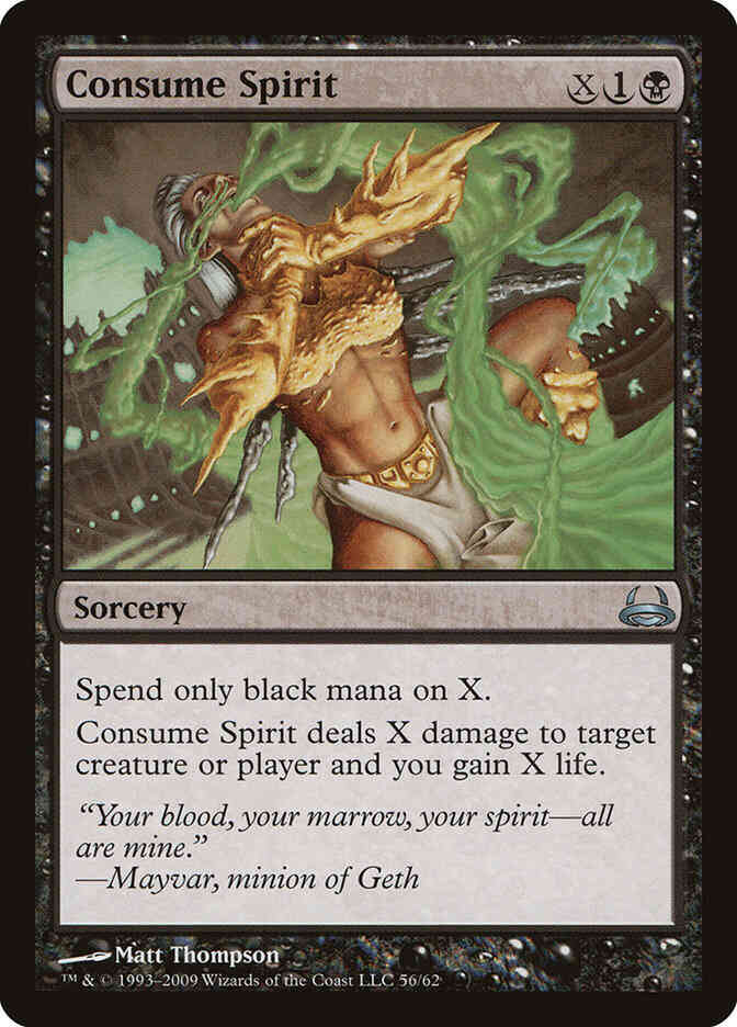 Consume Spirit [56] [Duel Decks: Divine vs. Demonic] [Non-Foil]