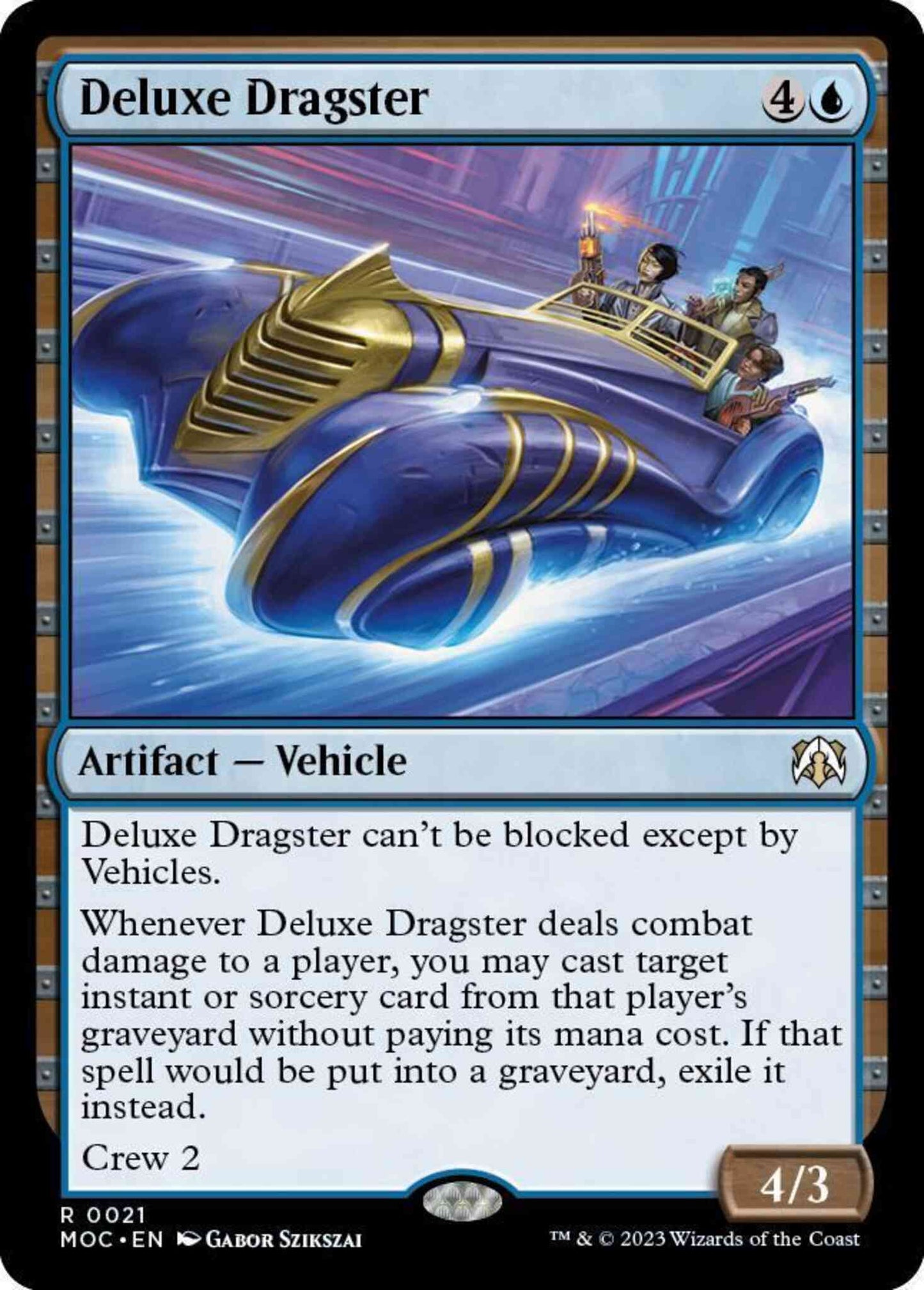 Deluxe Dragster [21] [March of the Machine: Commander] [Non-Foil]