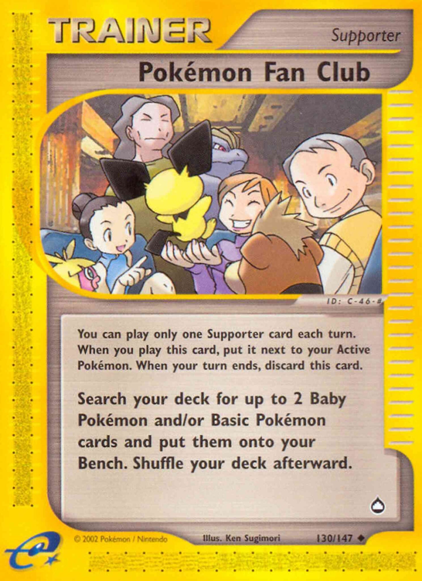 Pokémon Fan Club - 130/147 - Uncommon [ecard2-130] [Non-Holo]