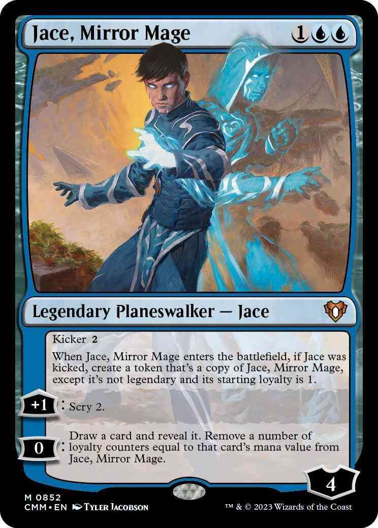 Jace, Mirror Mage [852] [Commander Masters] [Non-Foil]
