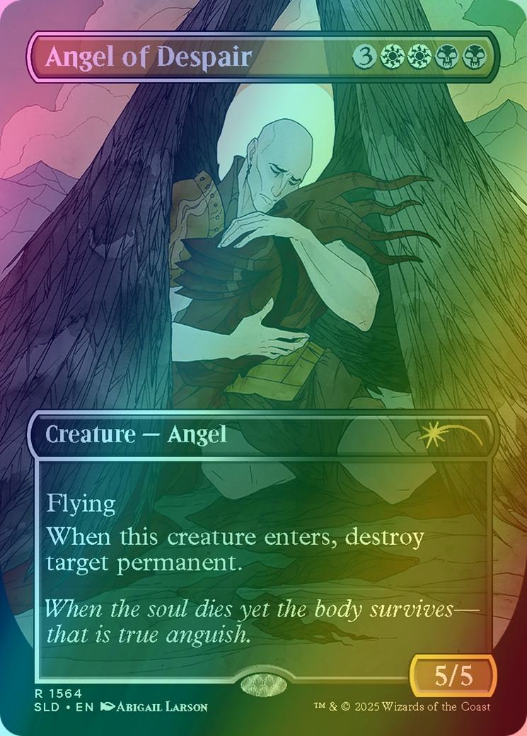 Angel of Despair [1564] [Borderless] [Tragic Romance] [Secret Lair Drop] [Foil]