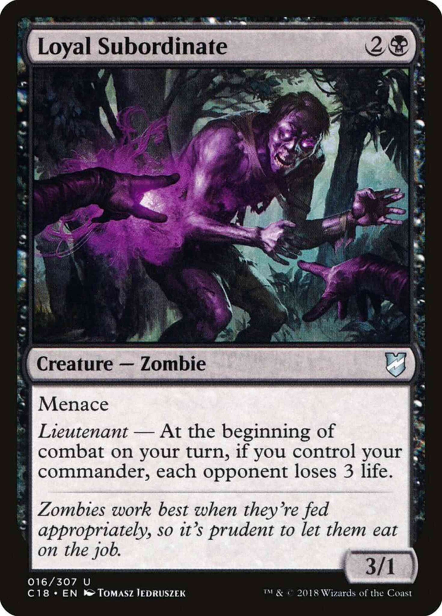 Loyal Subordinate [16] [Commander 2018] [Non-Foil]