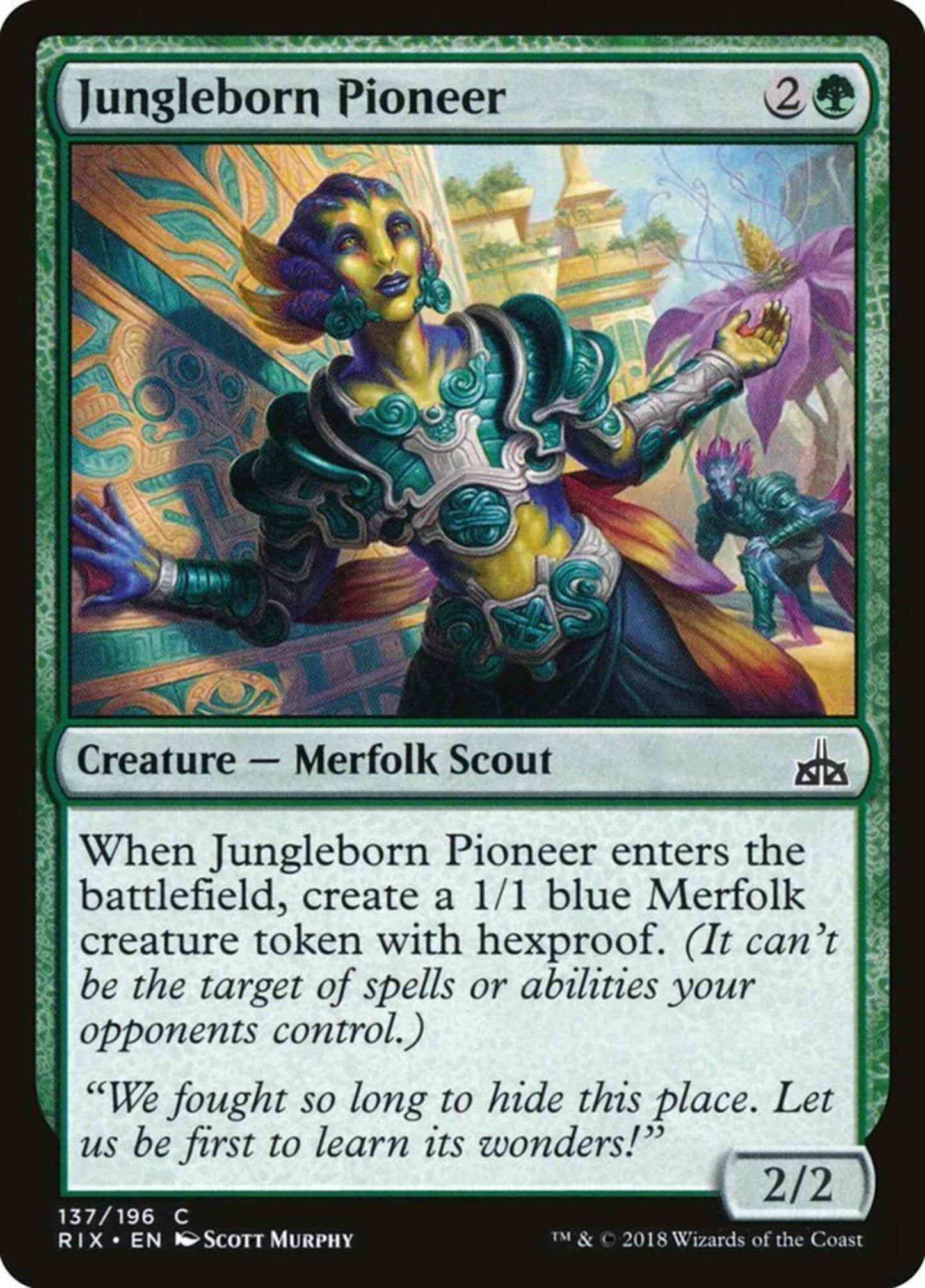 Jungleborn Pioneer [137] [Rivals of Ixalan] [Non-Foil]