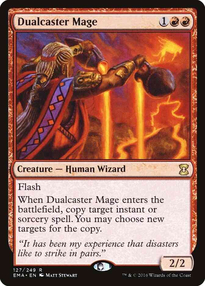 Dualcaster Mage [127] [Eternal Masters] [Non-Foil]