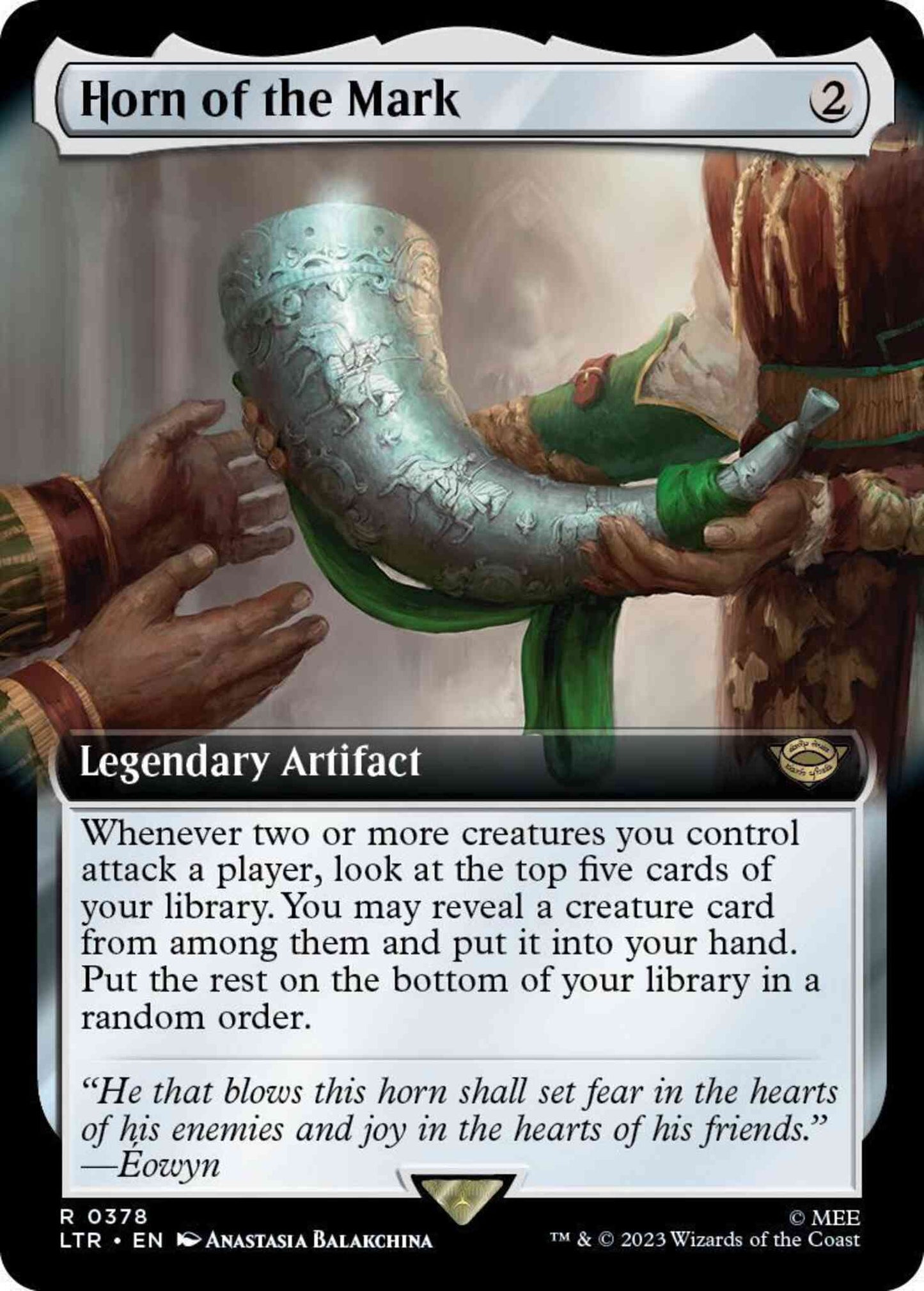 Horn of the Mark [378] [Extended Art] [The Lord of the Rings: Tales of Middle-earth] [Non-Foil]