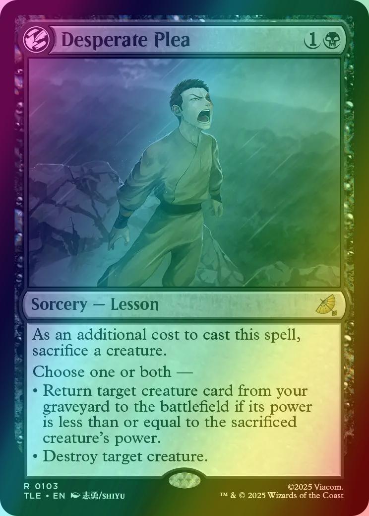 Desperate Plea [103] [Avatar: The Last Airbender Eternal] [Foil]