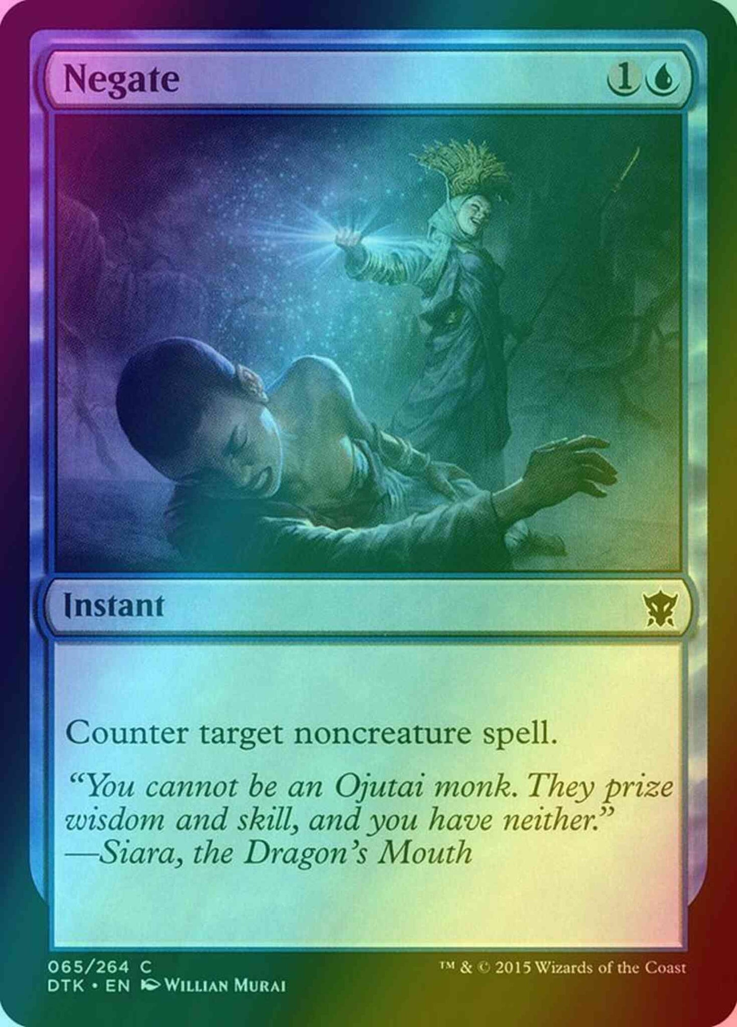 Negate [65] [Dragons Of Tarkir] [Foil]