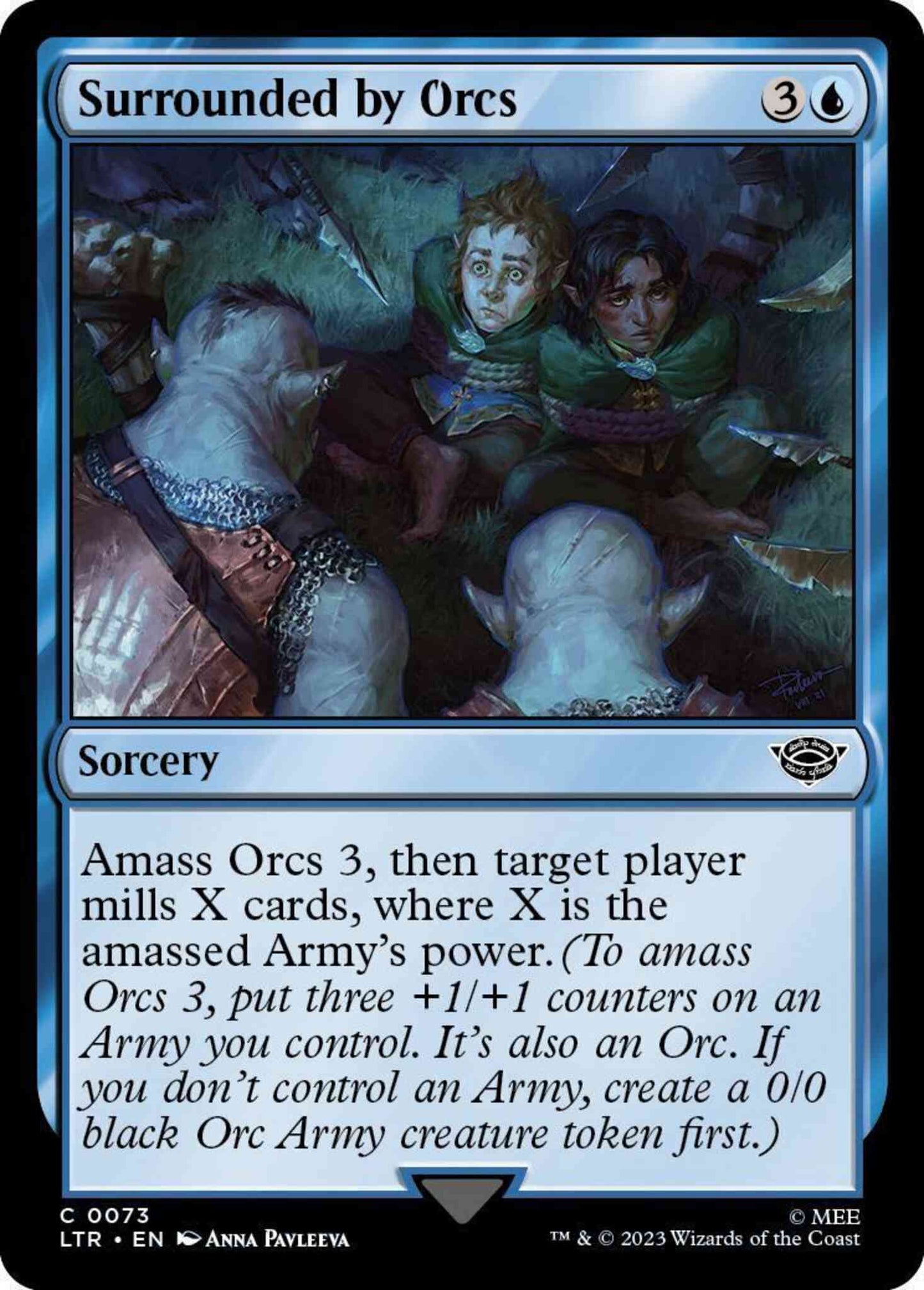 Surrounded by Orcs [73] [The Lord of the Rings: Tales of Middle-earth] [Non-Foil]