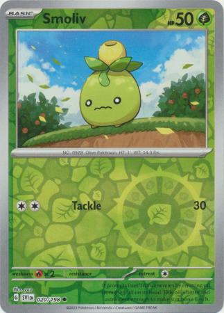 Smoliv - 020/198 - Common [sv01-020] [Reverse Holo]