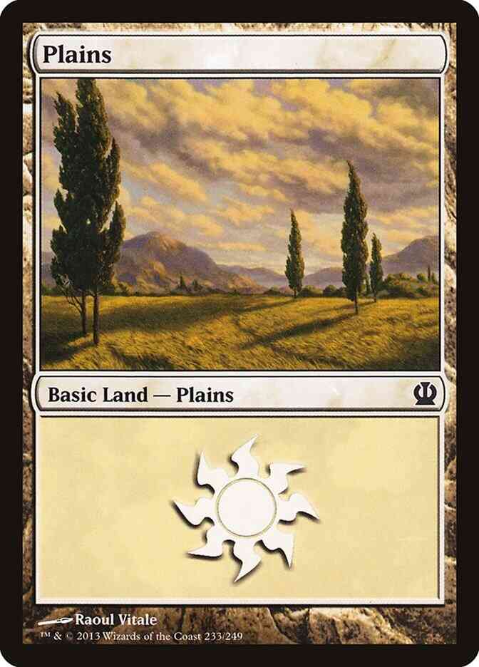Plains [233] [Theros] [Non-Foil]