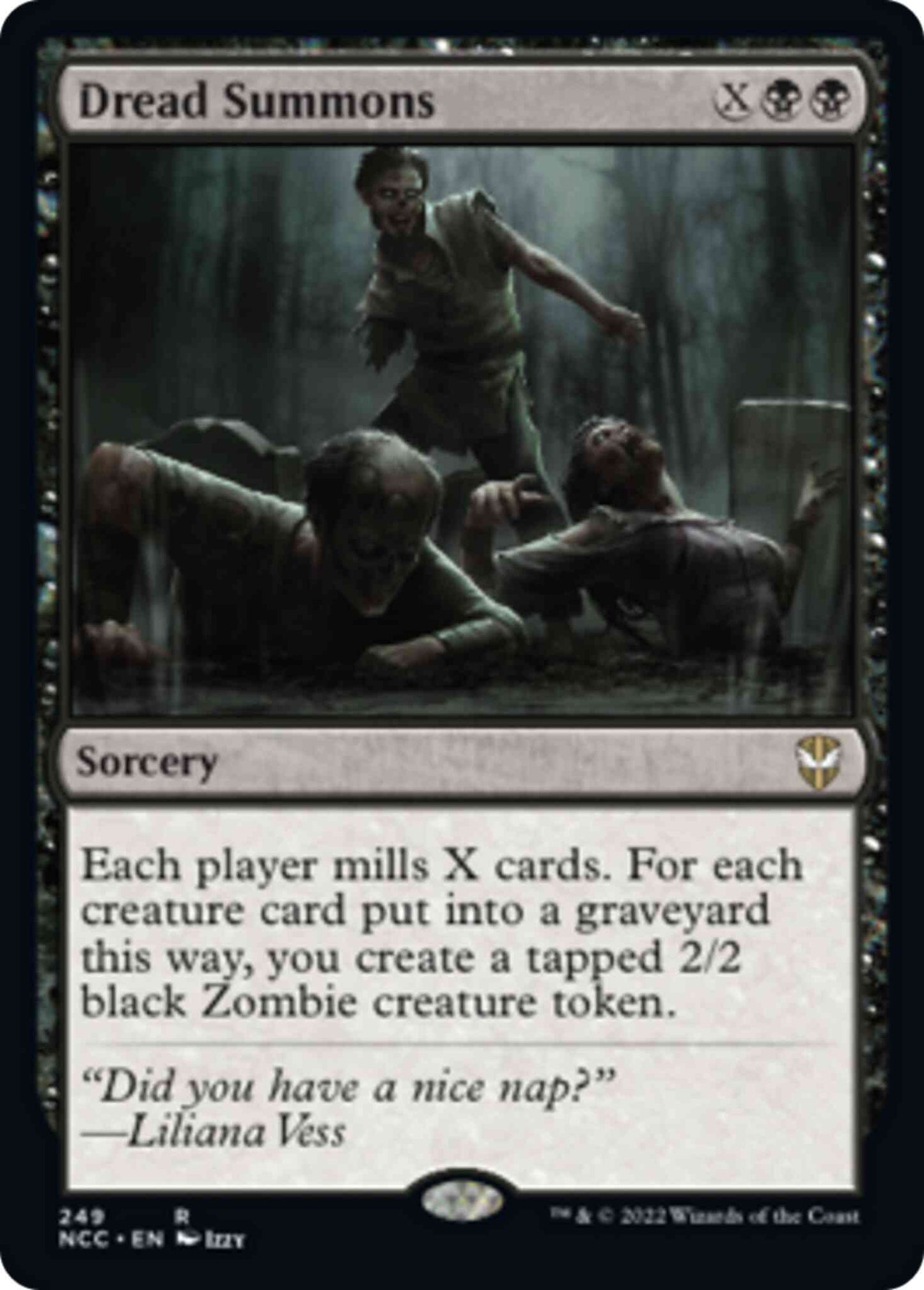 Dread Summons [249] [Streets of New Capenna: Commander] [Non-Foil]