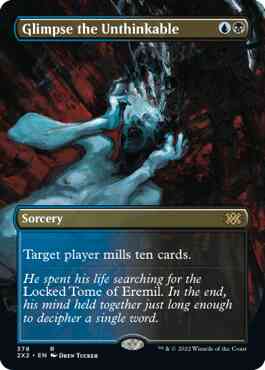 Glimpse the Unthinkable [378] [Borderless] [Double Masters 2022] [Non-Foil]