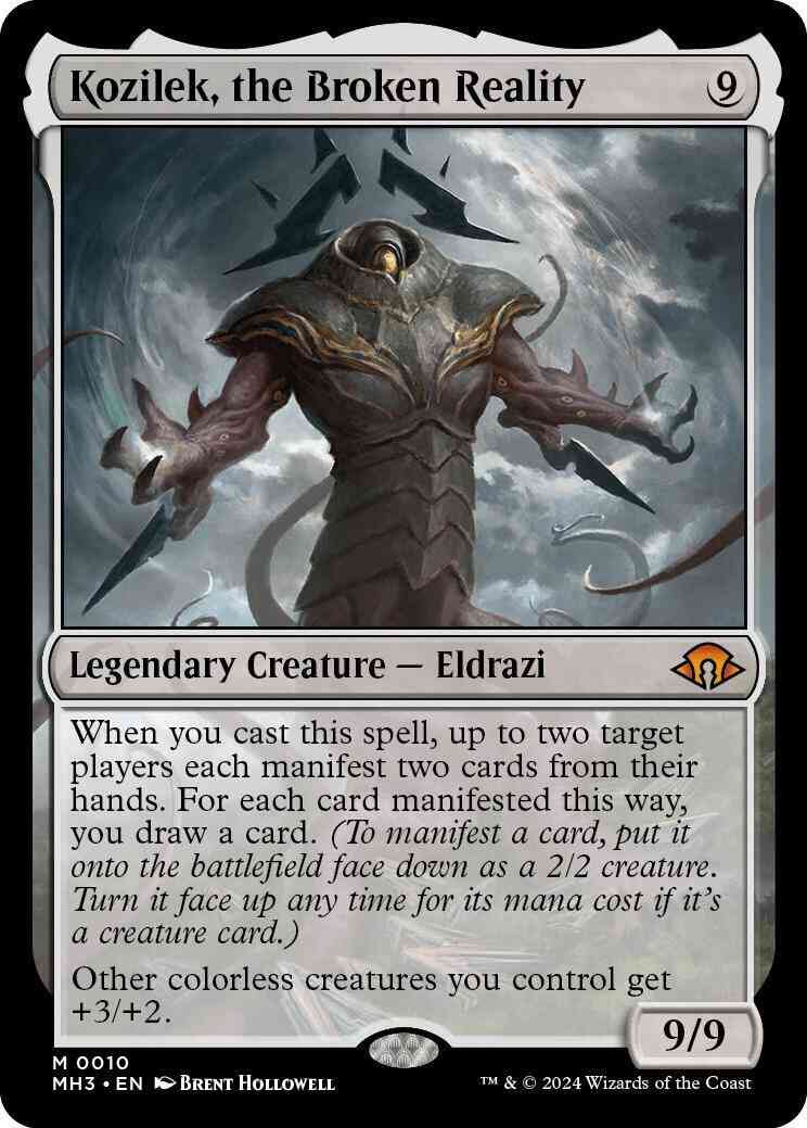 Kozilek, the Broken Reality [10] [Modern Horizons 3] [Non-Foil]