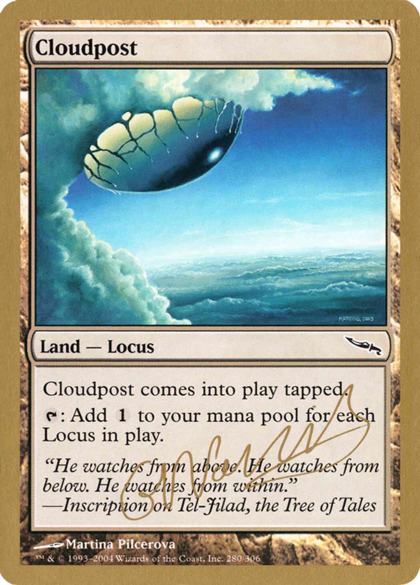 Cloudpost [gn280] [World Championship Decks 2004] [Non-Foil]