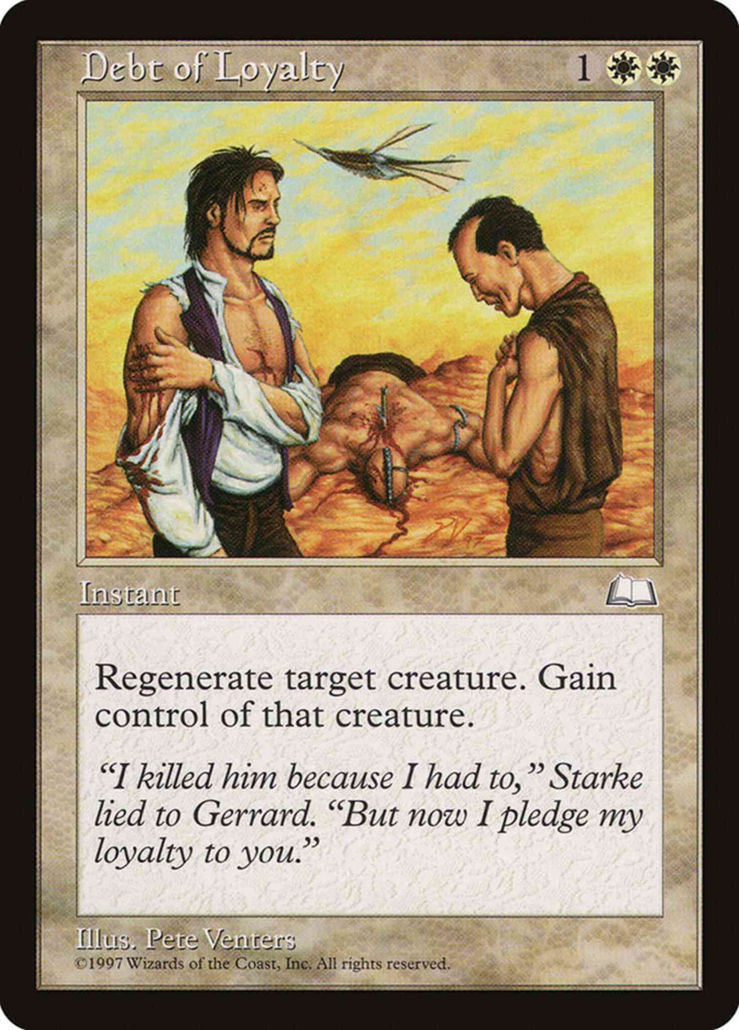 Debt of Loyalty [11] [Weatherlight] [Non-Foil]