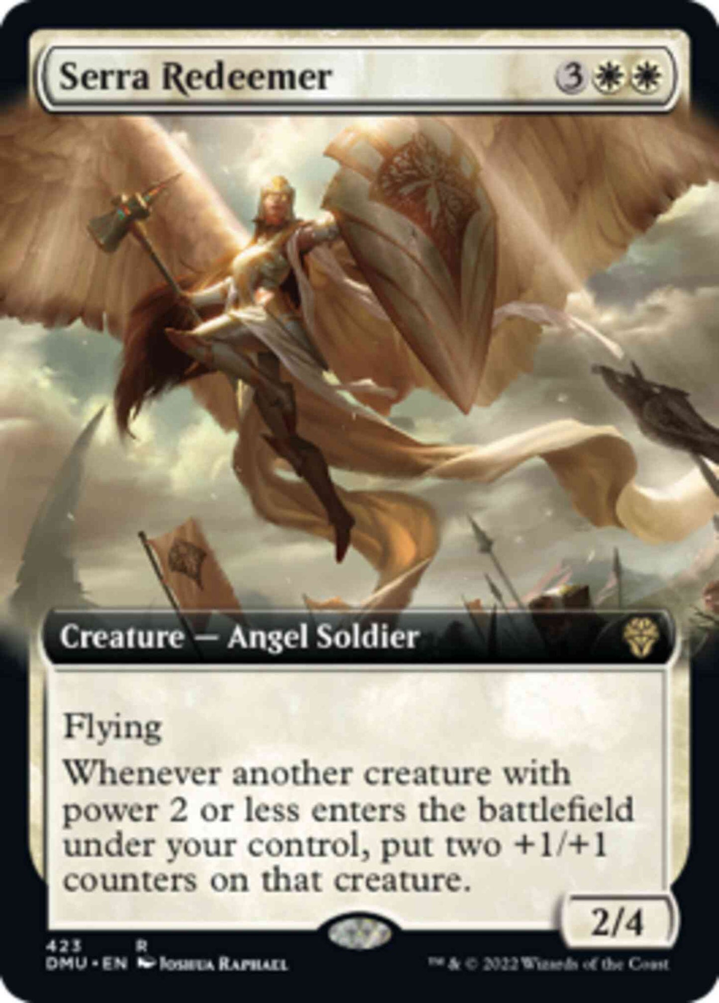 Serra Redeemer [423] [Extended Art] [Dominaria United] [Non-Foil]
