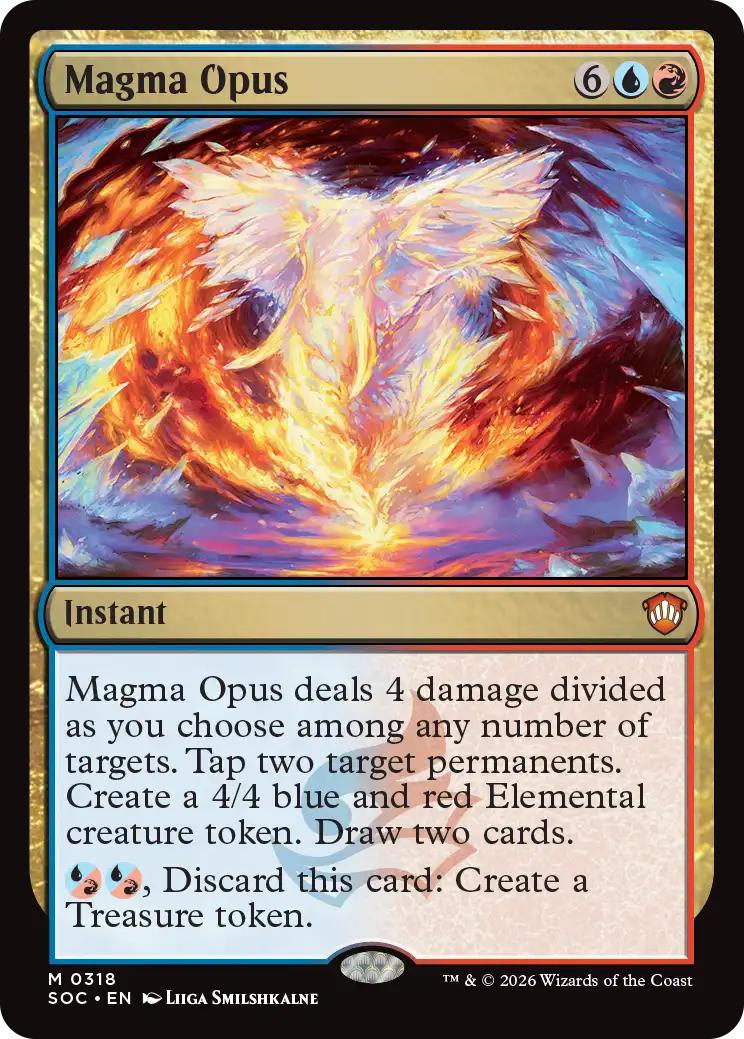 Magma Opus [318] [Secrets of Strixhaven: Commander] [Non-Foil]
