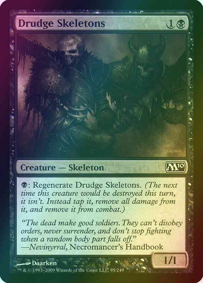 Drudge Skeletons [95] [Magic 2010] [Foil]