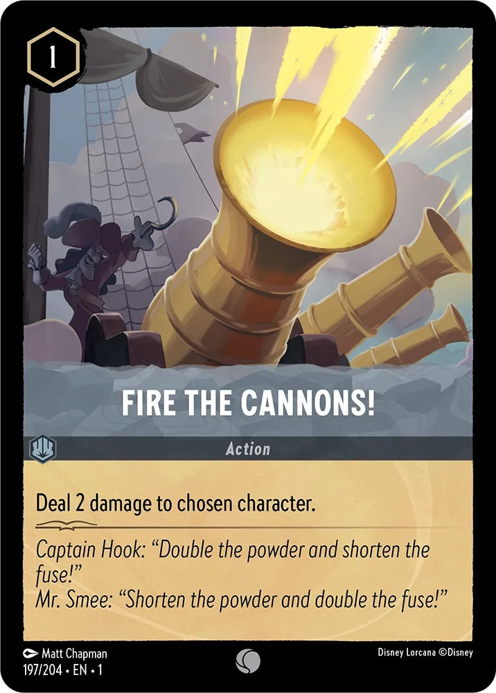 Fire the Cannons! - 197/204 [The First Chapter] [Non-Foil]