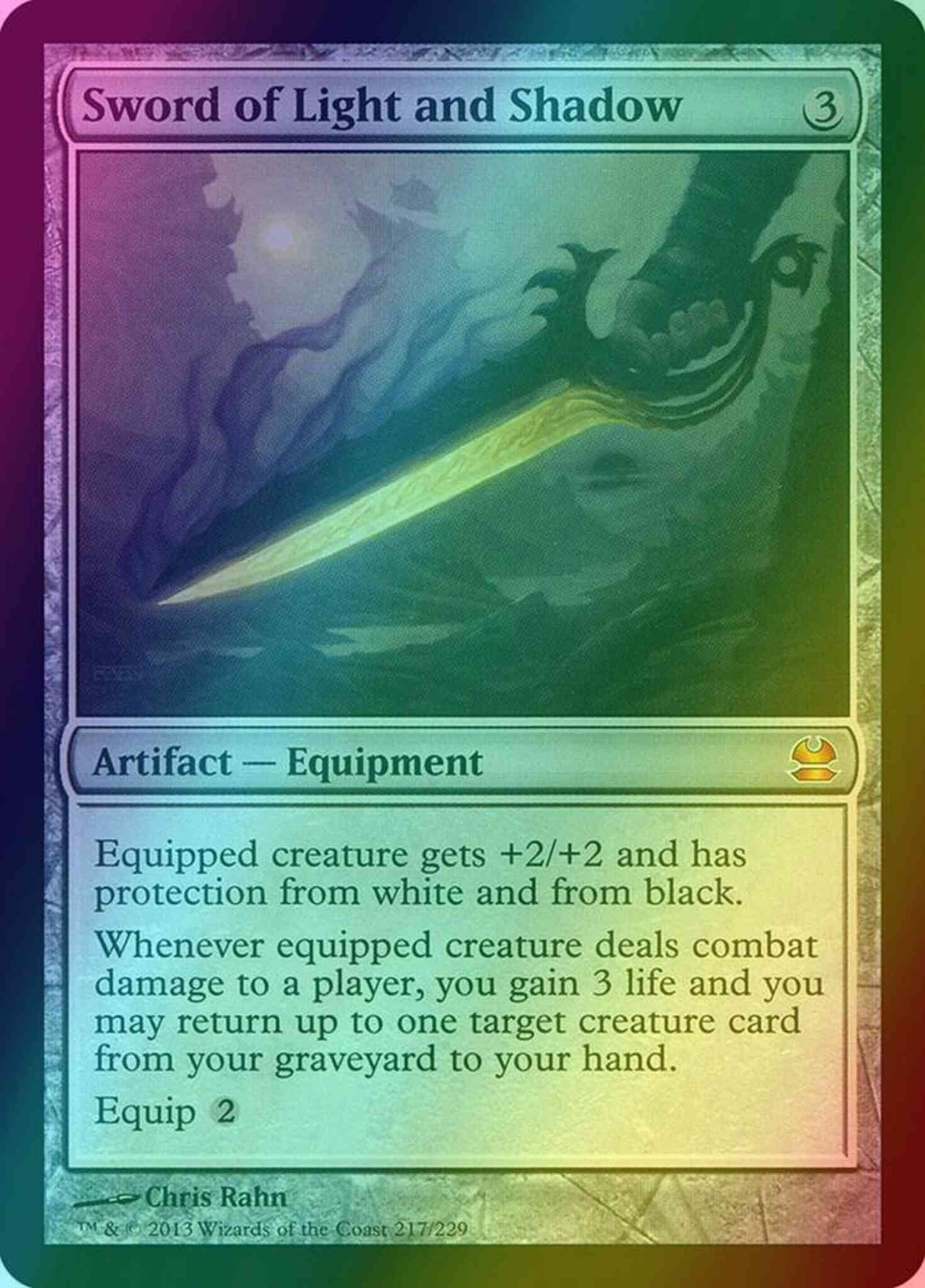 Sword of Light and Shadow [217] [Modern Masters] [Foil]