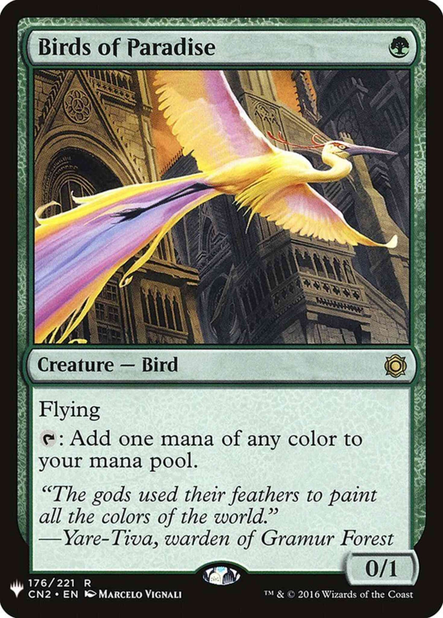 Birds of Paradise [CN2-176] [The List] [Non-Foil]
