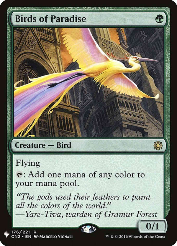Birds of Paradise [CN2-176] [The List] [Non-Foil]