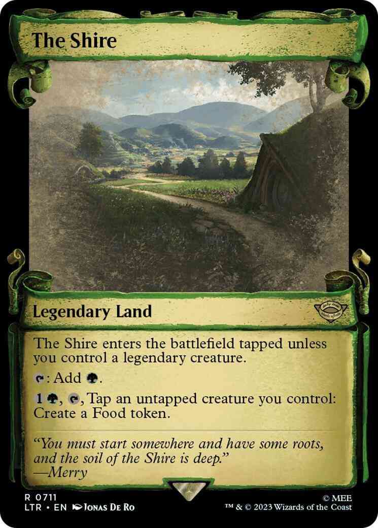 The Shire [711] [Scrolls Showcase] [The Lord of the Rings: Tales of Middle-earth] [Non-Foil]