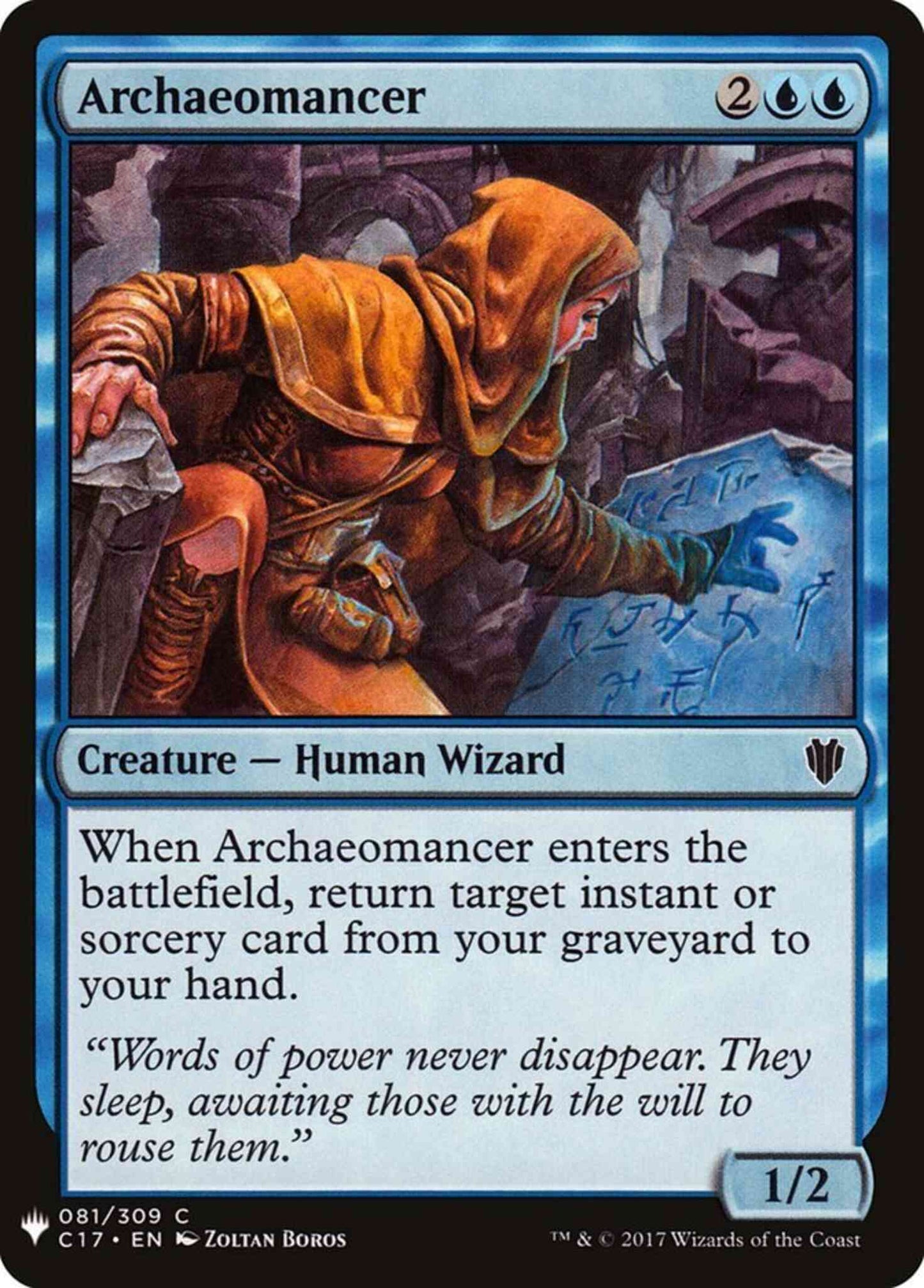 Archaeomancer [C17-81] [The List] [Non-Foil]