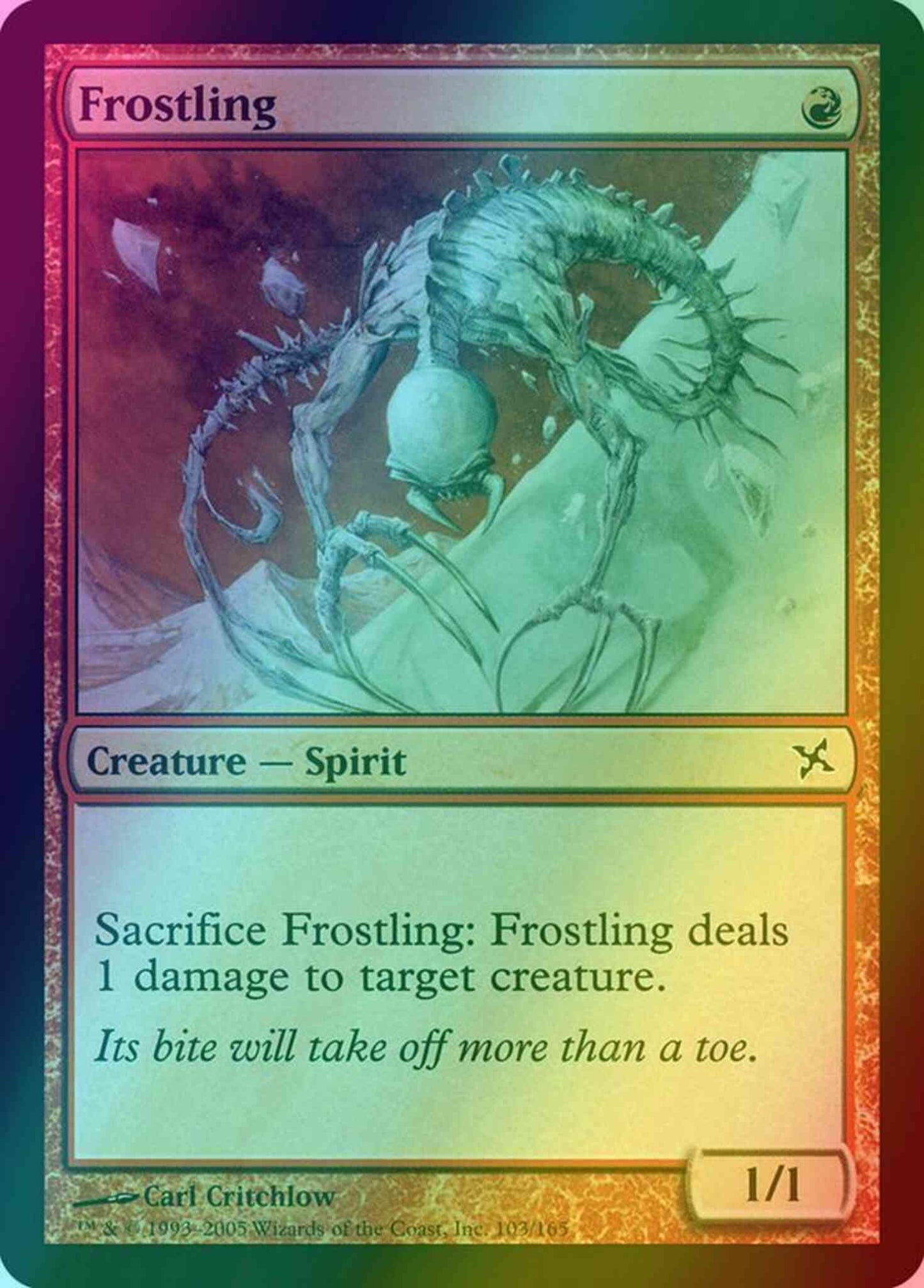 Frostling [103] [Betrayers of Kamigawa] [Foil]