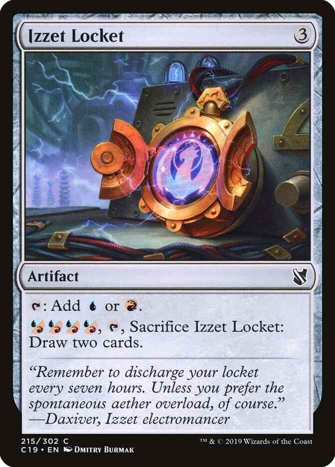 Izzet Locket [215] [Commander 2019] [Non-Foil]