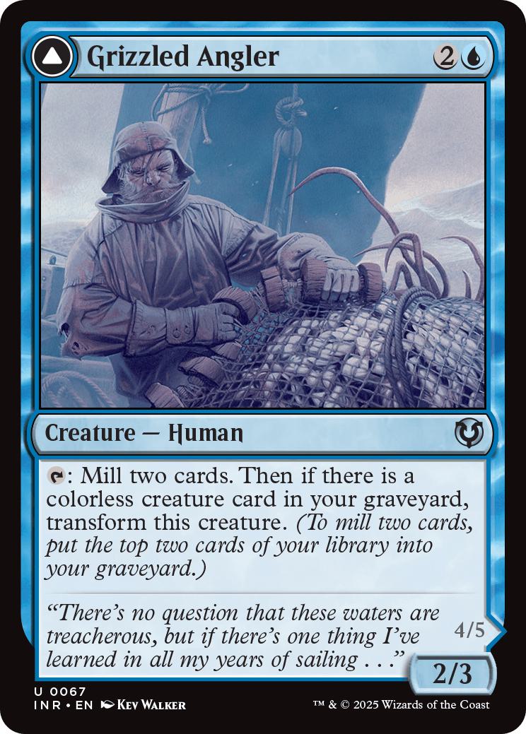 Grizzled Angler // Grisly Anglerfish [67] [Innistrad Remastered] [Non-Foil]