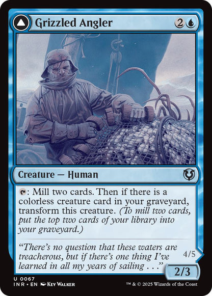 Grizzled Angler // Grisly Anglerfish [67] [Innistrad Remastered] [Non-Foil]