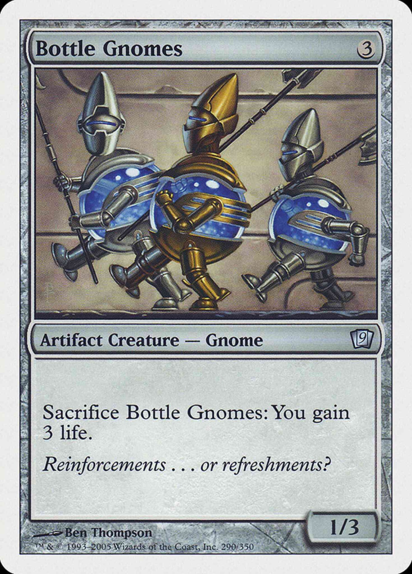 Bottle Gnomes [290] [Ninth Edition] [Non-Foil]