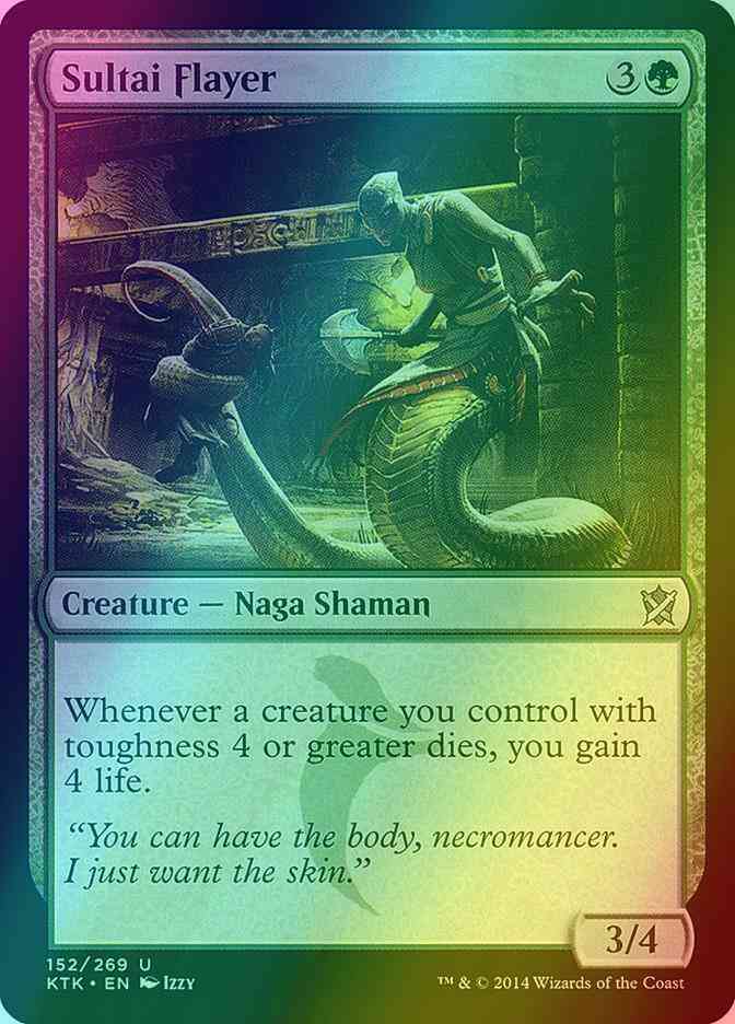 Sultai Flayer [152] [Khans Of Tarkir] [Foil]