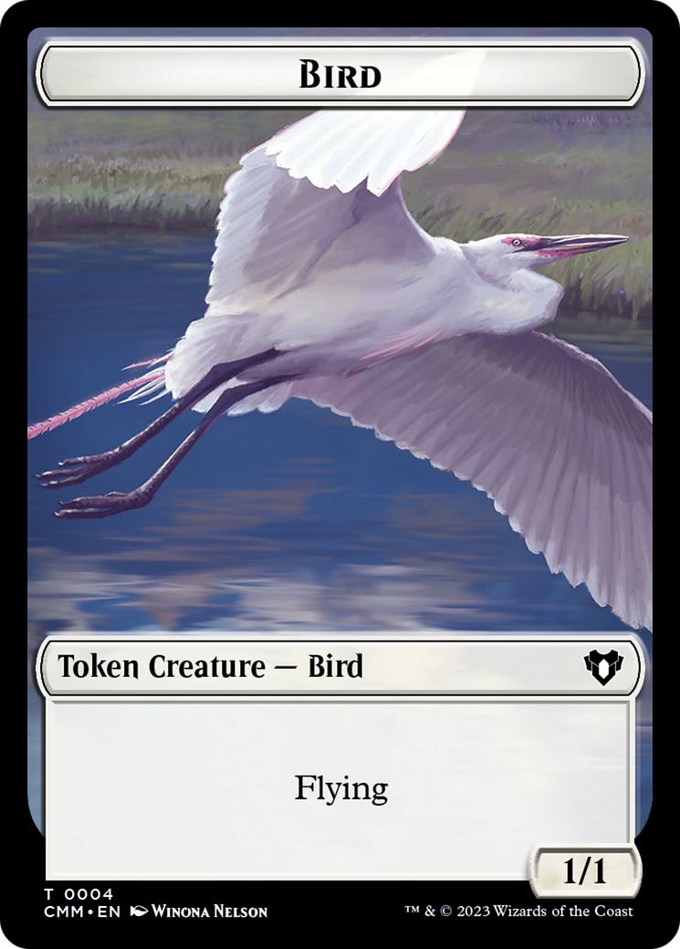 Bird Illusion Token (11) // Bird Token (04) [Commander Masters: Tokens] [Non-Foil]