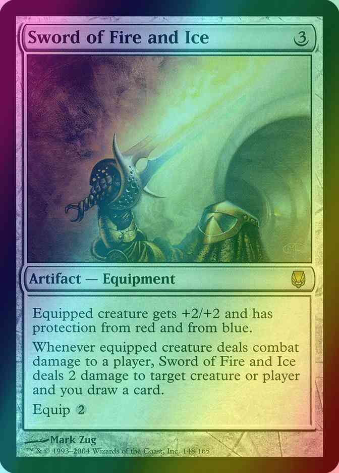Sword of Fire and Ice [148] [Darksteel] [Foil]