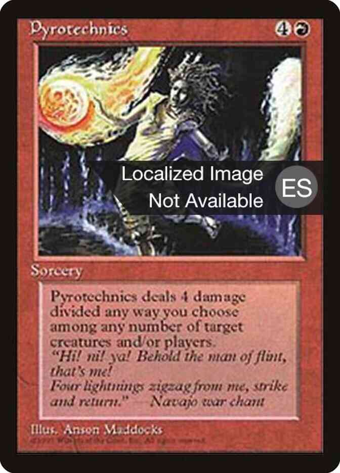 Pyrotechnics - Portuguese [217] [Fourth Edition Black Border: Portuguese] [Non-Foil]