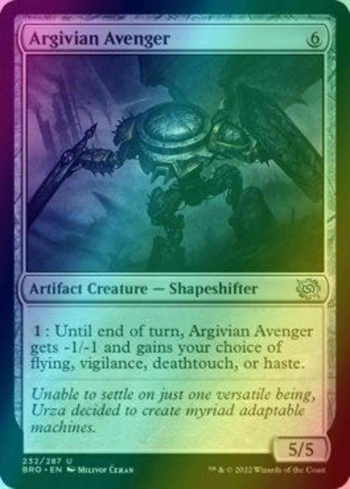 Argivian Avenger [232] [The Brothers' War] [Foil]