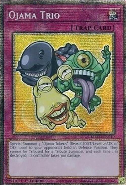 Ojama Trio - BLMM-EN010 - Starlight Rare - 1st Edition
