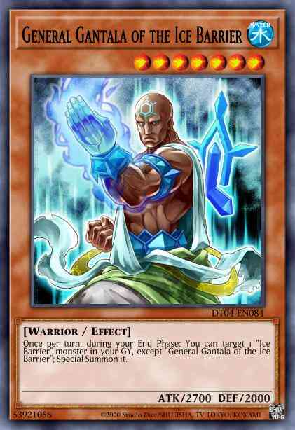 General Gantala of the Ice Barrier - HA04-EN054 - Secret Rare - 1st Edition