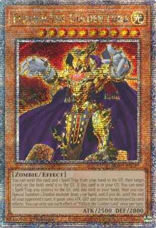 Eldlich the Golden Lord - RA01-EN019 - Quarter Century Secret Rare - 1st Edition